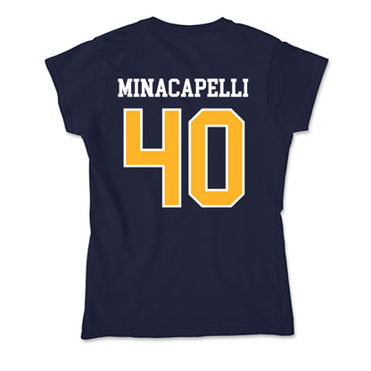 FLC - NCAA Football : Nicholas Minacapelli - Soft Style Women’s T-Shirt-1