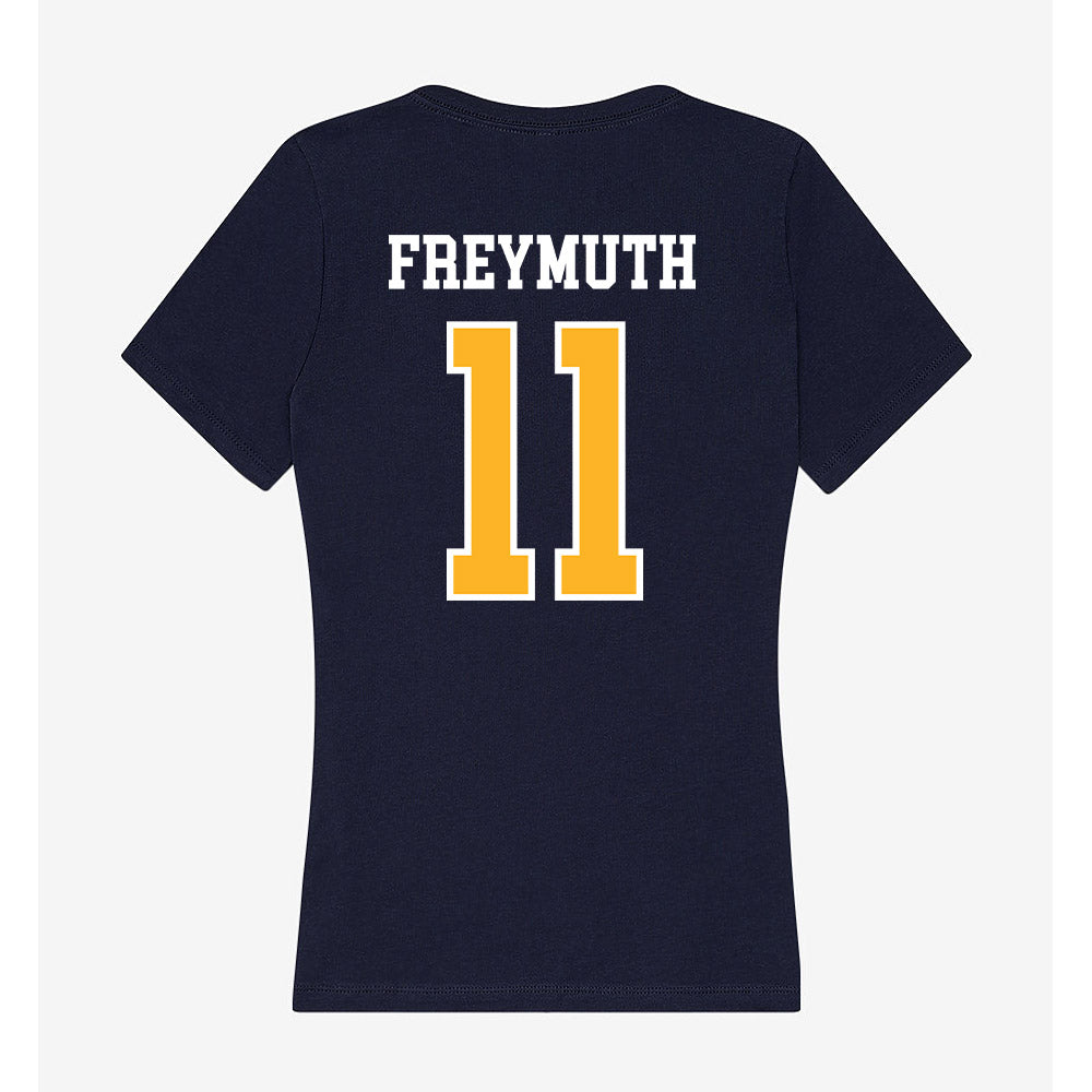 FLC - NCAA Women's Volleyball : Cammy Freymuth - Women's V-Neck T-Shirt-1