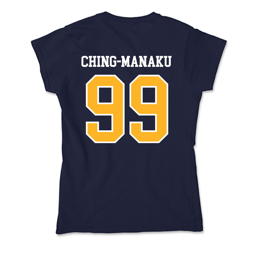 FLC - NCAA Football : Axton Ching-Manaku - Soft Style Women’s T-Shirt-1