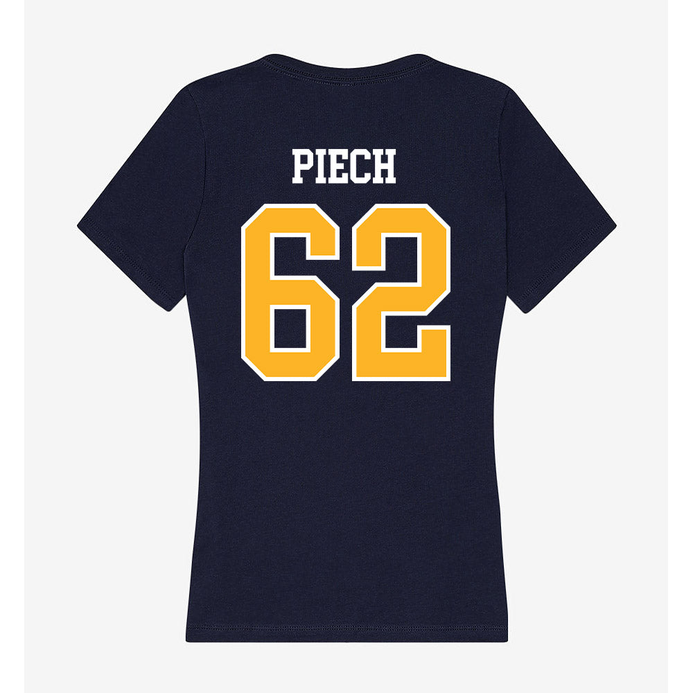 FLC - NCAA Football : Jeffrey Piech - Women's V-Neck T-Shirt-1