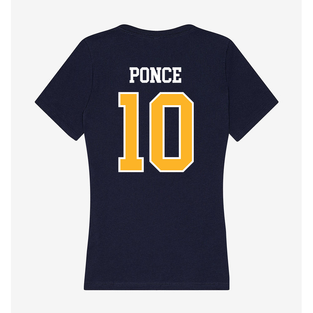FLC - NCAA Football : Christopher Ponce - Women's V-Neck T-Shirt-1