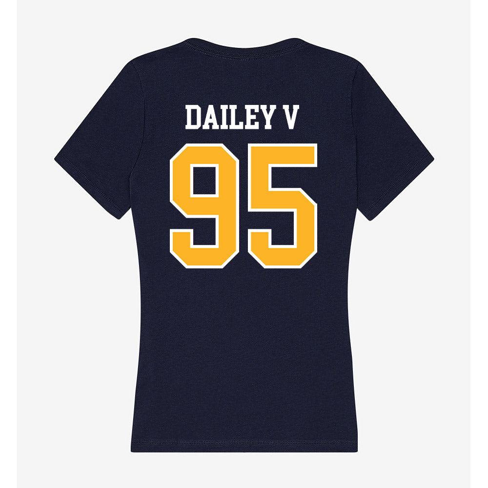 FLC - NCAA Football : MJ Dailey V - Women's V-Neck T-Shirt-1