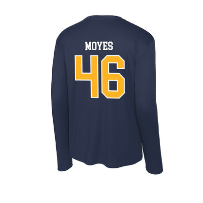 FLC - NCAA Football : John Moyes - Activewear Long Sleeve T-Shirt-1