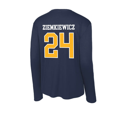FLC - NCAA Men's Basketball : Tate Ziemkiewicz - Activewear Long Sleeve T-Shirt-1