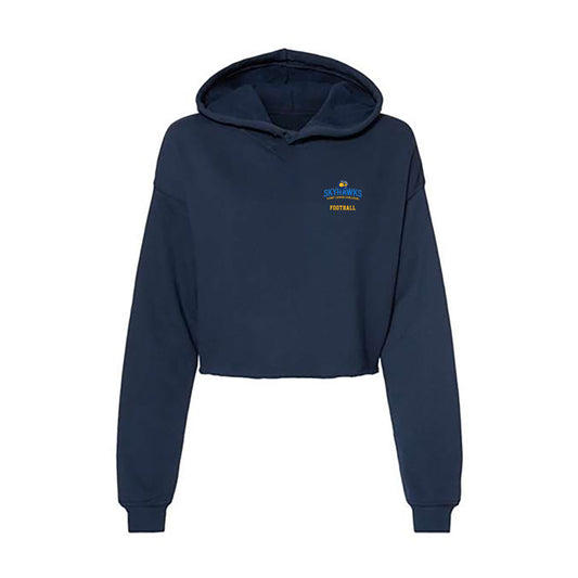 FLC - NCAA Football : MJ Dailey V - Women's Crop Fleece Hoodie-0