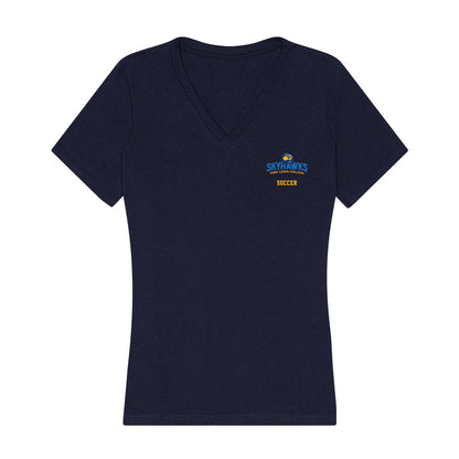 FLC - NCAA Men's Soccer : Lorenz Guintini - Women's V-Neck T-Shirt-0