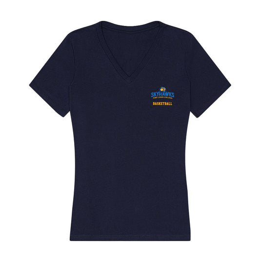 FLC - NCAA Women's Basketball : Kayde Strauss - Women's V-Neck T-Shirt-0