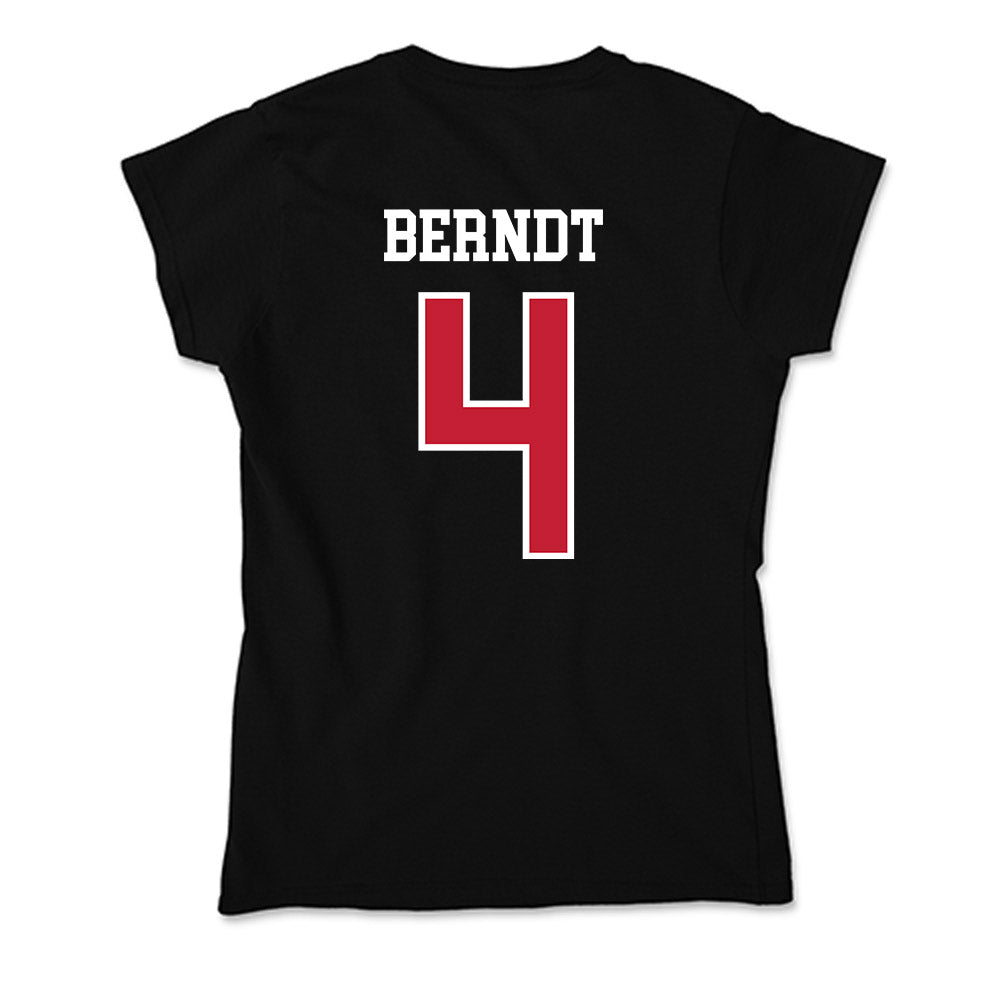 Lewis - NCAA Baseball : Nicholas Berndt - Soft Style Women’s T-Shirt-1