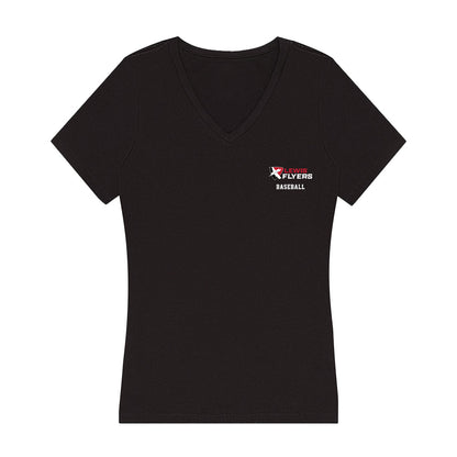 Lewis - NCAA Baseball : Nicholas Berndt - Women's V-Neck T-Shirt-0