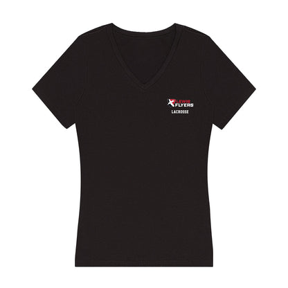 Lewis - NCAA Men's Lacrosse : Hawk Rhodes - Women's V-Neck T-Shirt-0