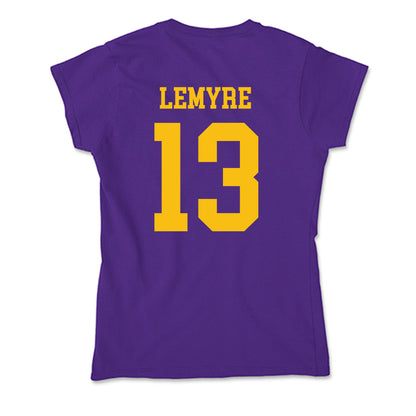Minn. St. - NCAA Men's Ice Hockey : Tristan Lemyre - Soft Style Women’s T-Shirt-1