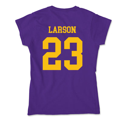 Minn. St. - NCAA Baseball : Conner Larson - Soft Style Women’s T-Shirt-1