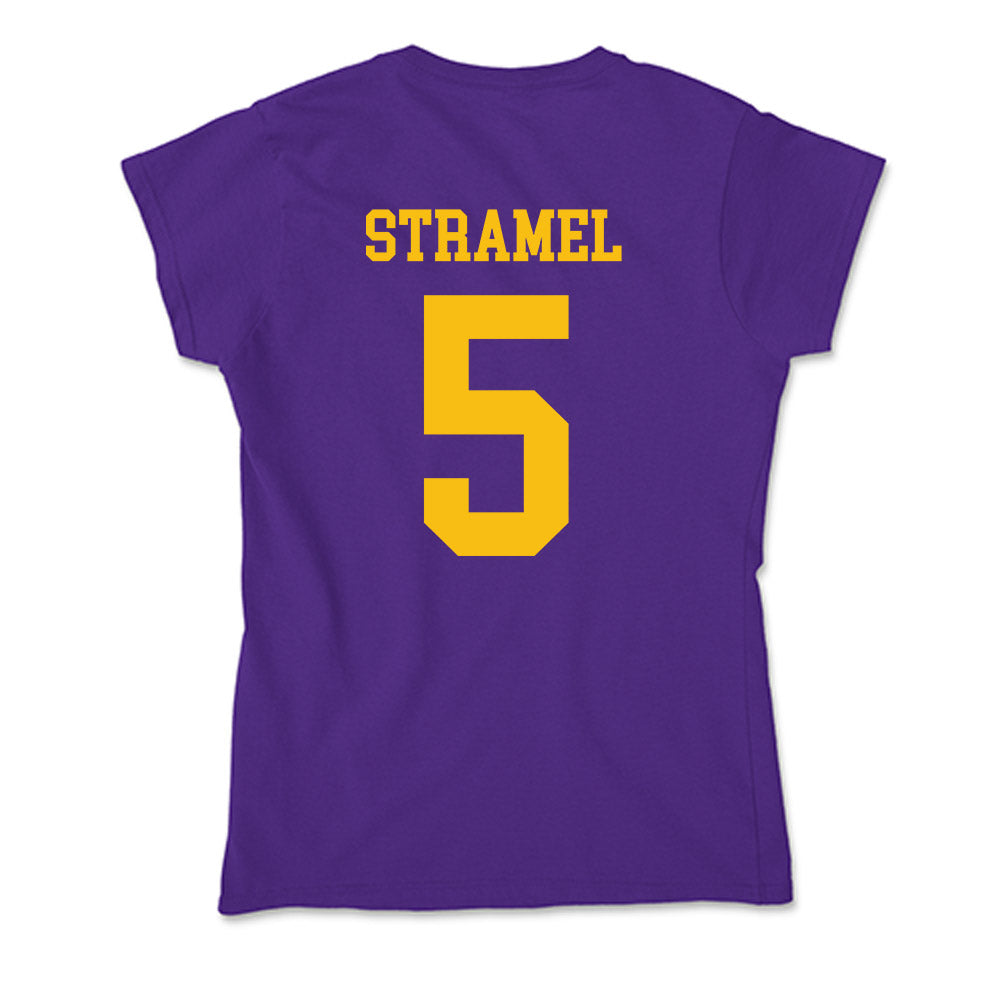 Minn. St. - NCAA Women's Ice Hockey : Sophie Stramel - Soft Style Women’s T-Shirt-1