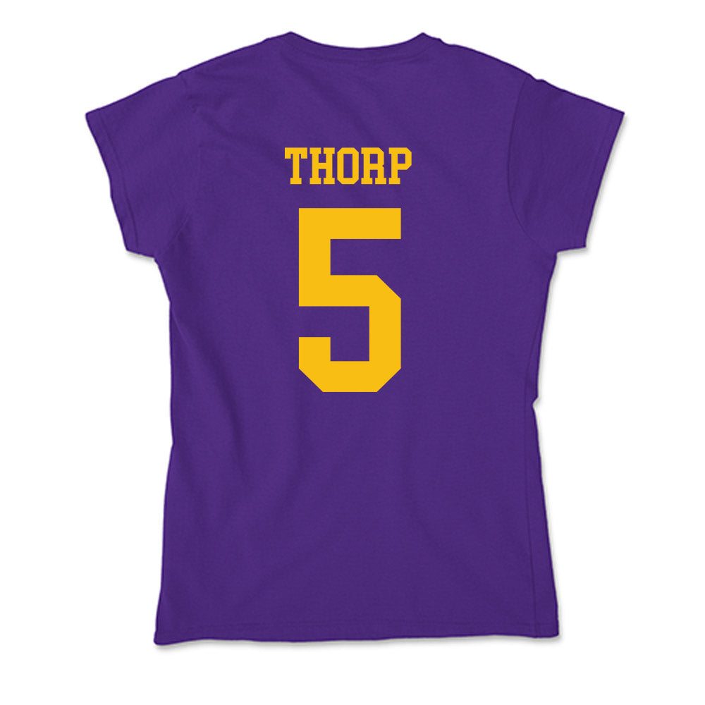 Minn. St. - NCAA Men's Ice Hockey : Gus Thorp - Soft Style Women’s T-Shirt-1