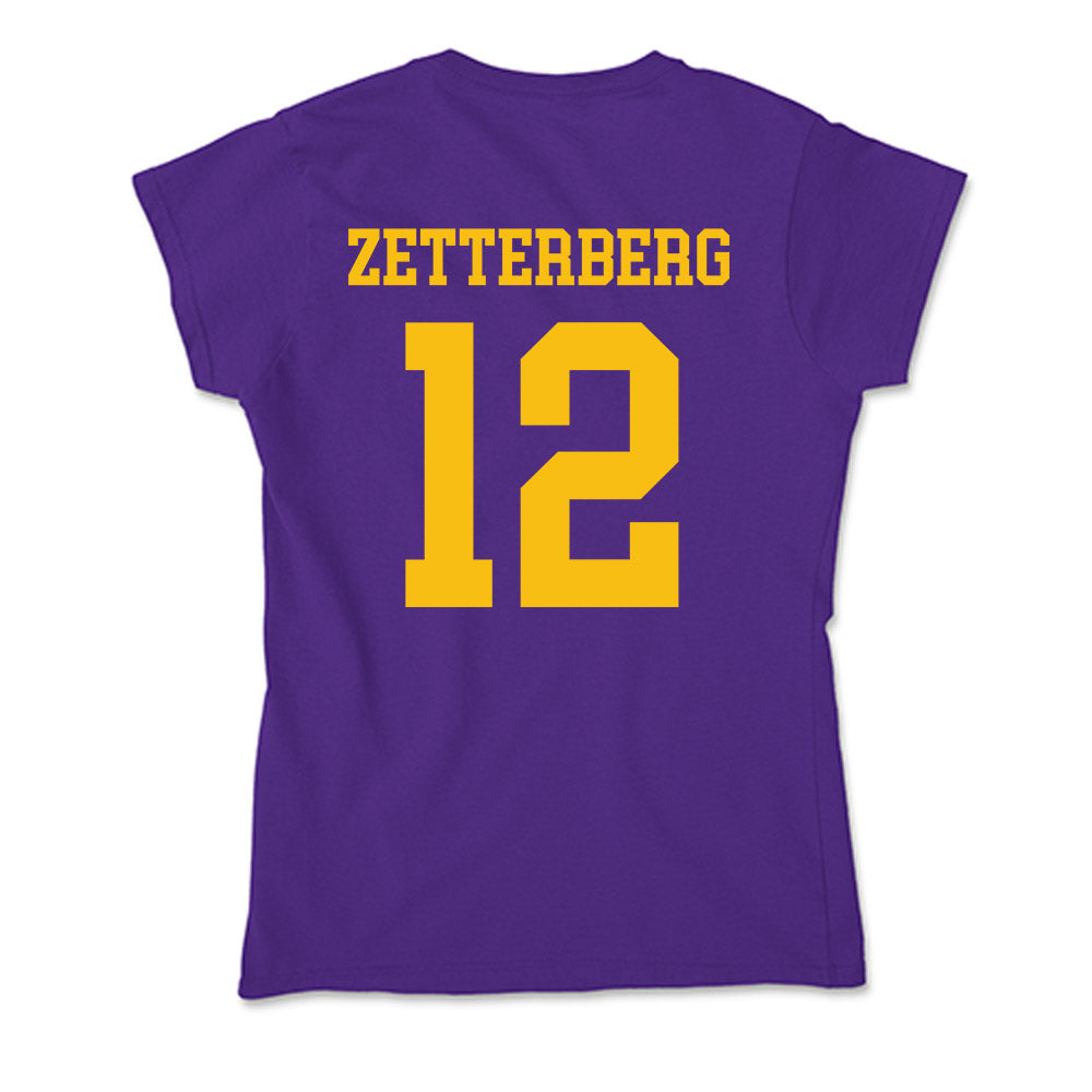 Minn. St. - NCAA Men's Ice Hockey : Alex Zetterberg - Soft Style Women’s T-Shirt-1