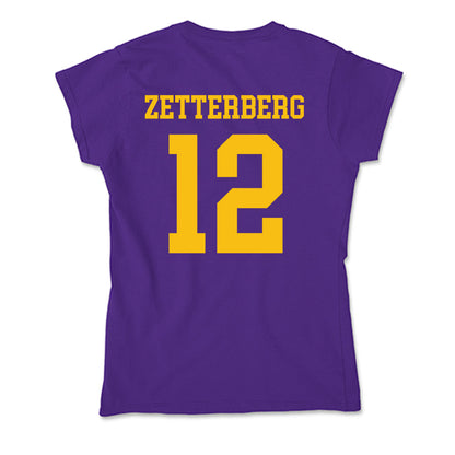 Minn. St. - NCAA Men's Ice Hockey : Alex Zetterberg - Soft Style Women’s T-Shirt-1