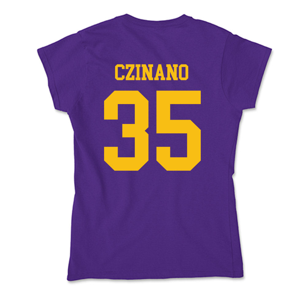 Minn. St. - NCAA Women's Basketball : Mallory Czinano - Soft Style Women’s T-Shirt-1