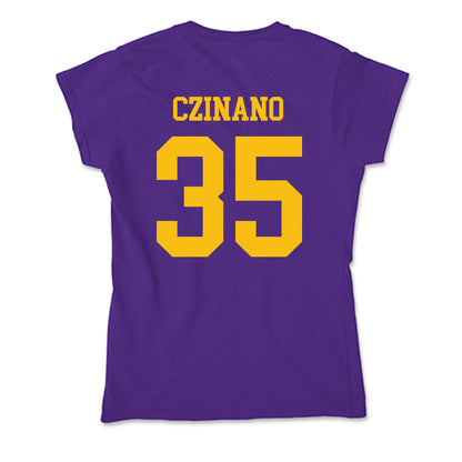 Minn. St. - NCAA Women's Basketball : Mallory Czinano - Soft Style Women’s T-Shirt-1