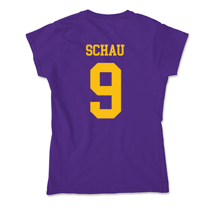 Minn. St. - NCAA Baseball : Charlie Schau - Soft Style Women’s T-Shirt-1