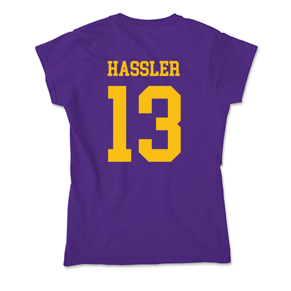Minn. St. - NCAA Women's Ice Hockey : Kendall Hassler - Soft Style Women’s T-Shirt-1