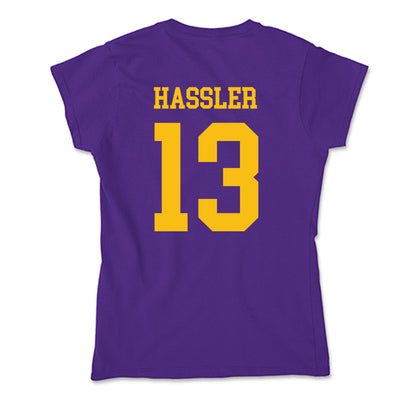 Minn. St. - NCAA Women's Ice Hockey : Kendall Hassler - Soft Style Women’s T-Shirt-1