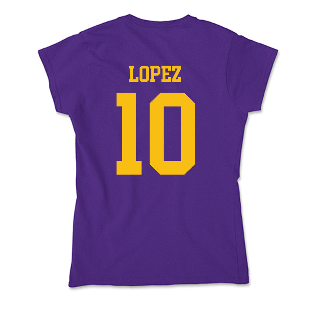 Minn. St. - NCAA Women's Ice Hockey : Zoe Lopez - Soft Style Women’s T-Shirt-1