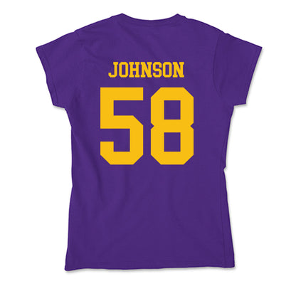 Minn. St. - NCAA Football : Alex Johnson - Soft Style Women’s T-Shirt-1