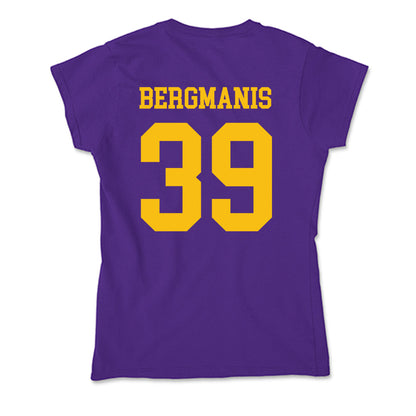 Minn. St. - NCAA Men's Ice Hockey : Ralfs Bergmanis - Soft Style Women’s T-Shirt-1
