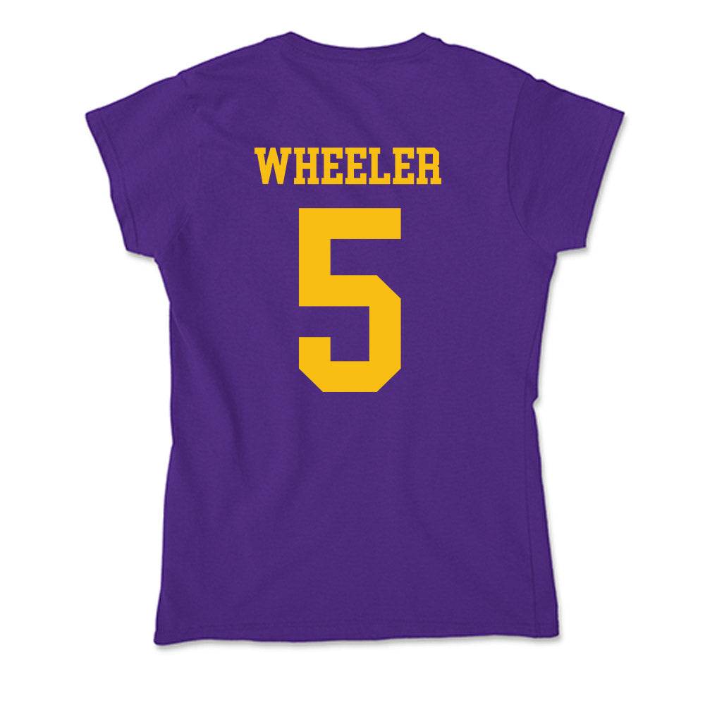 Minn. St. - NCAA Men's Ice Hockey : Mason Wheeler - Soft Style Women’s T-Shirt-1