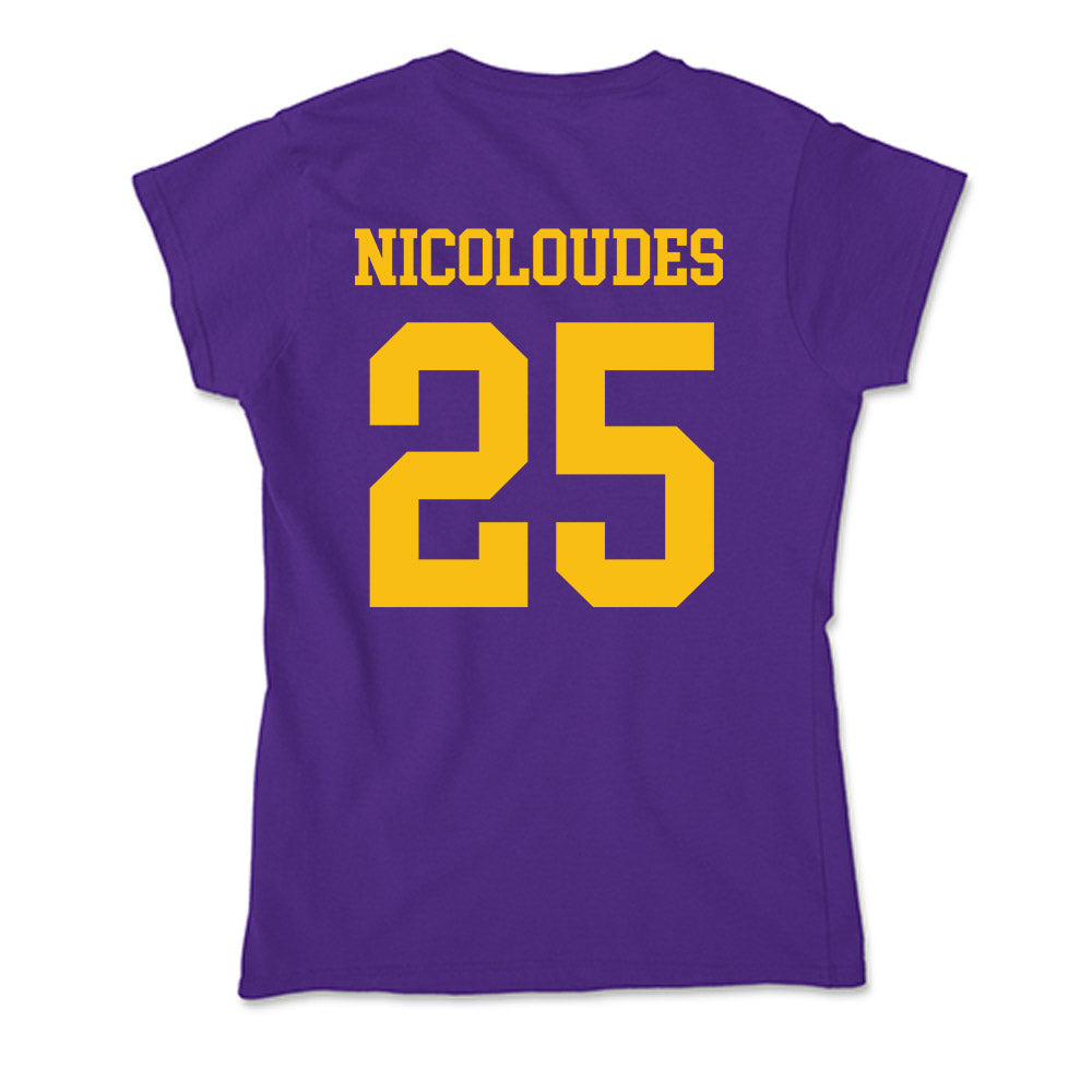 Minn. St. - NCAA Baseball : Pambos Nicoloudes - Soft Style Women’s T-Shirt-1