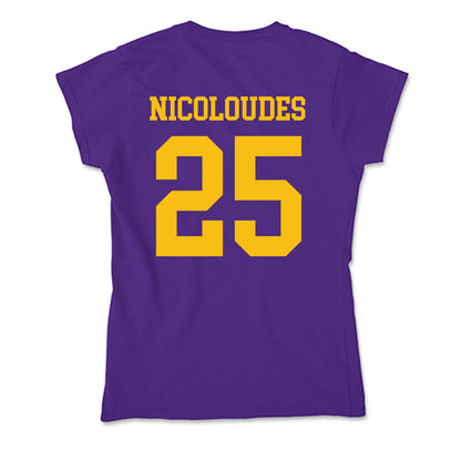 Minn. St. - NCAA Baseball : Pambos Nicoloudes - Soft Style Women’s T-Shirt-1