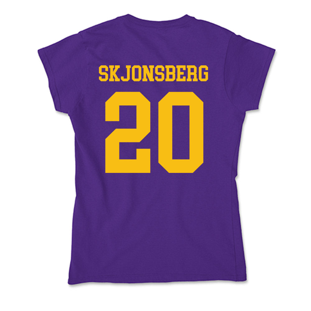MNSU - NCAA Football : Spencer Skjonsberg - Soft Style Women’s T-Shirt-1