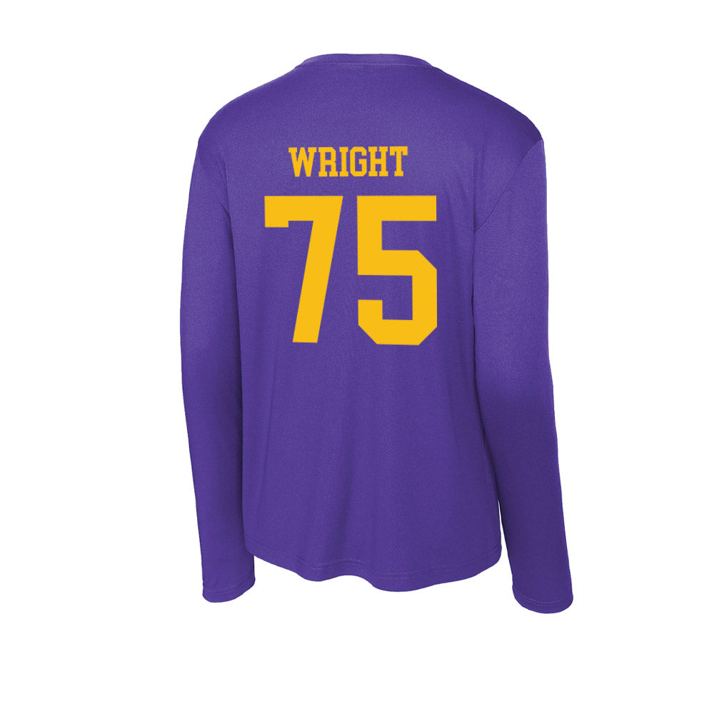 Minn. St. - NCAA Football : Magnus Wright - Activewear Long Sleeve T-Shirt-1