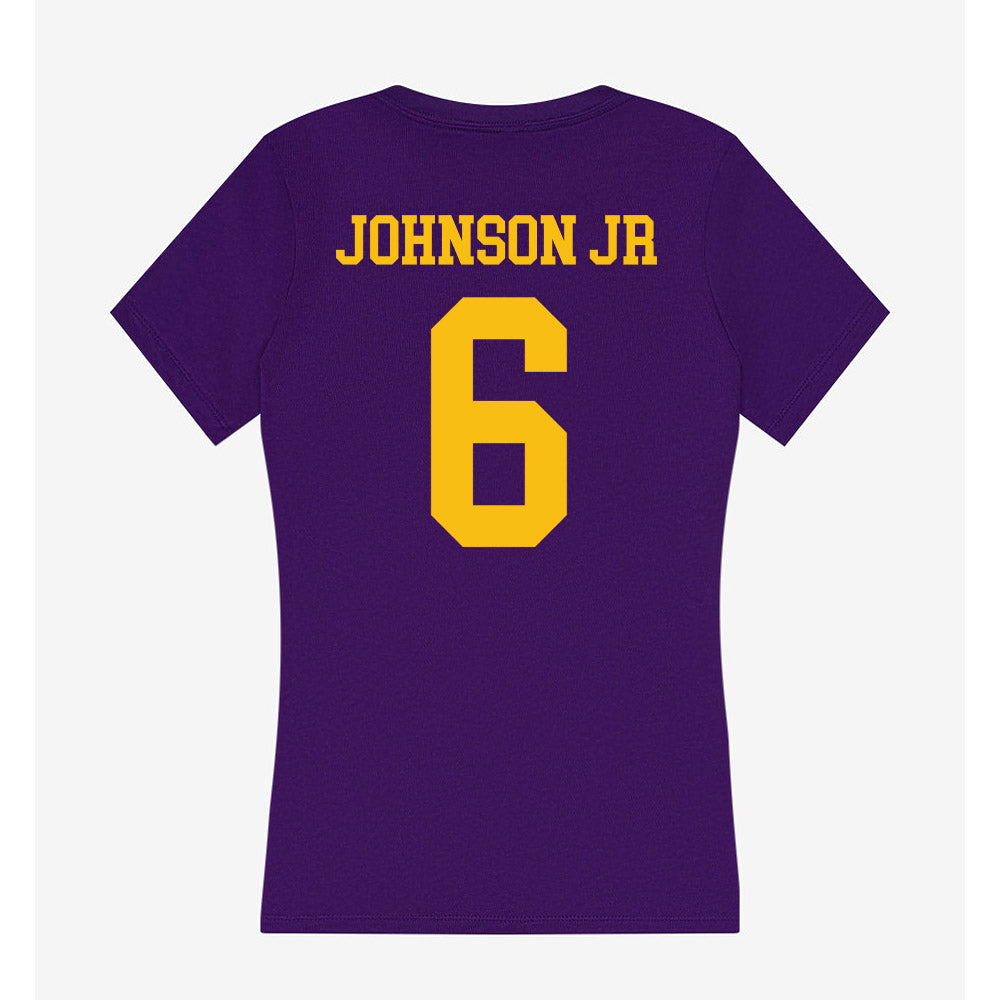 Minn. St. - NCAA Football : Antoine Johnson Jr - Women's V-Neck T-Shirt-1