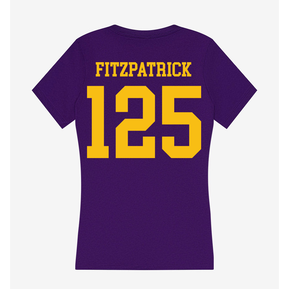 Minn. St. - NCAA Wrestling : Jacob Fitzpatrick - Women's V-Neck T-Shirt-1
