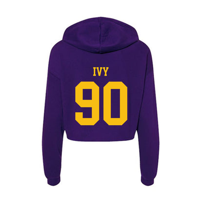 Minn. St. - NCAA Football : Jordan Ivy - Women's Crop Fleece Hoodie-1