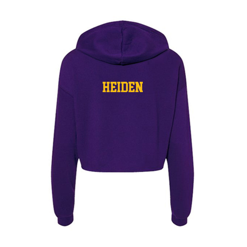 Minn. St. - NCAA Men's Track & Field : Ryan Heiden - Women's Crop Fleece Hoodie-1