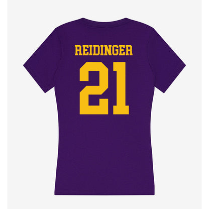 Minn. St. - NCAA Baseball : Gannon Reidinger - Women's V-Neck T-Shirt-1