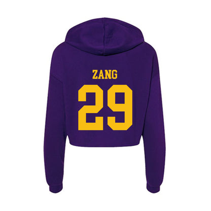 Minn. St. - NCAA Baseball : Daniel Zang - Women's Crop Fleece Hoodie-1