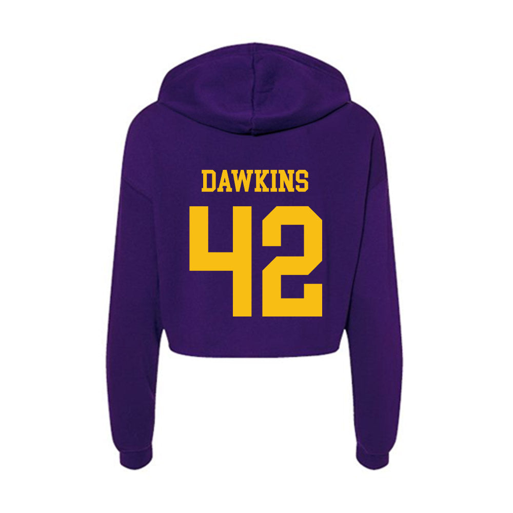 Minn. St. - NCAA Football : Miles Dawkins - Women's Crop Fleece Hoodie-1