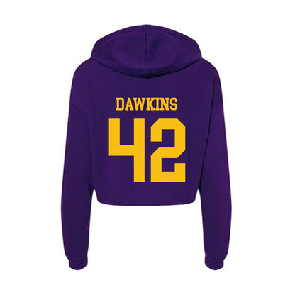 Minn. St. - NCAA Football : Miles Dawkins - Women's Crop Fleece Hoodie-1