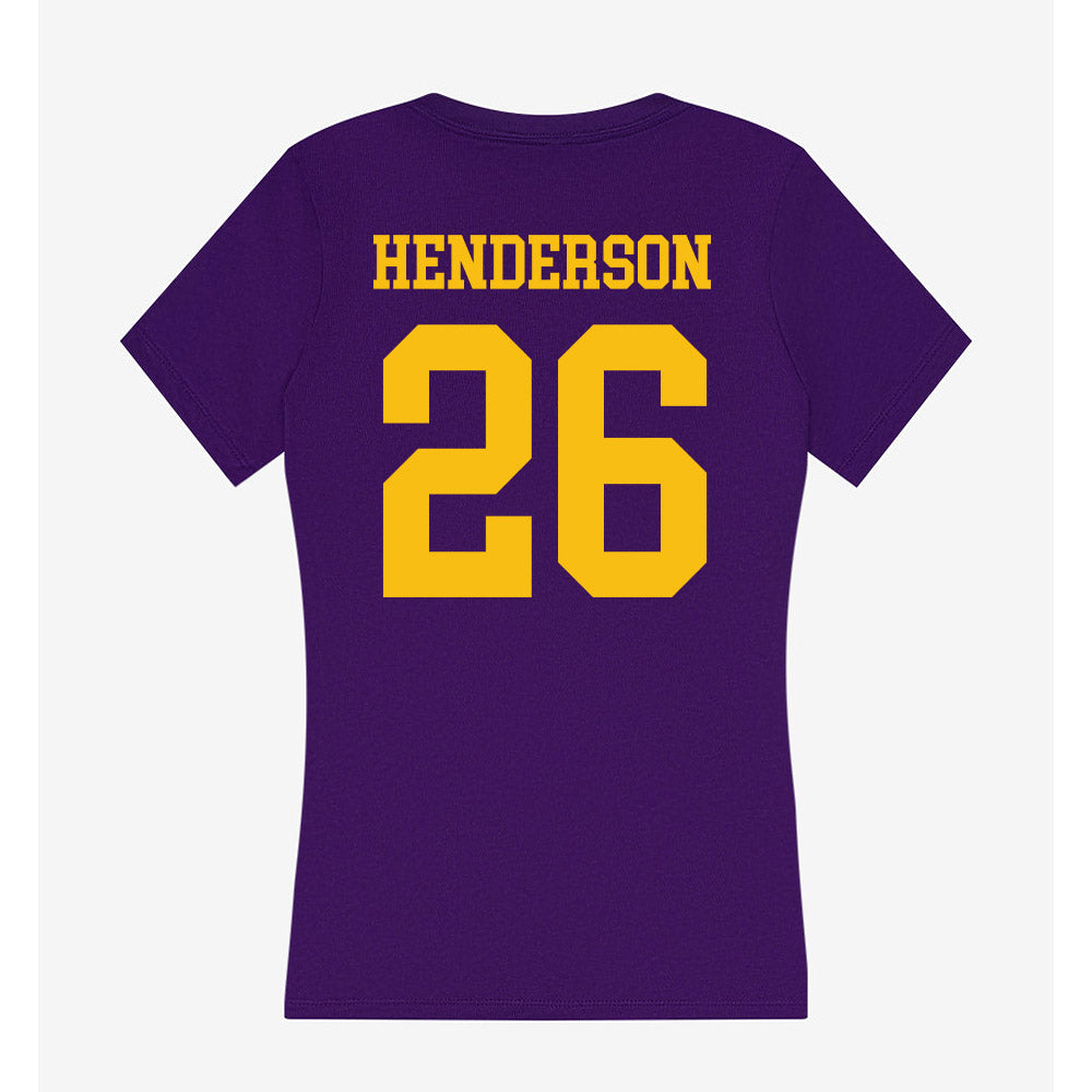 Minn. St. - NCAA Football : Carter Henderson - Women's V-Neck T-Shirt-1