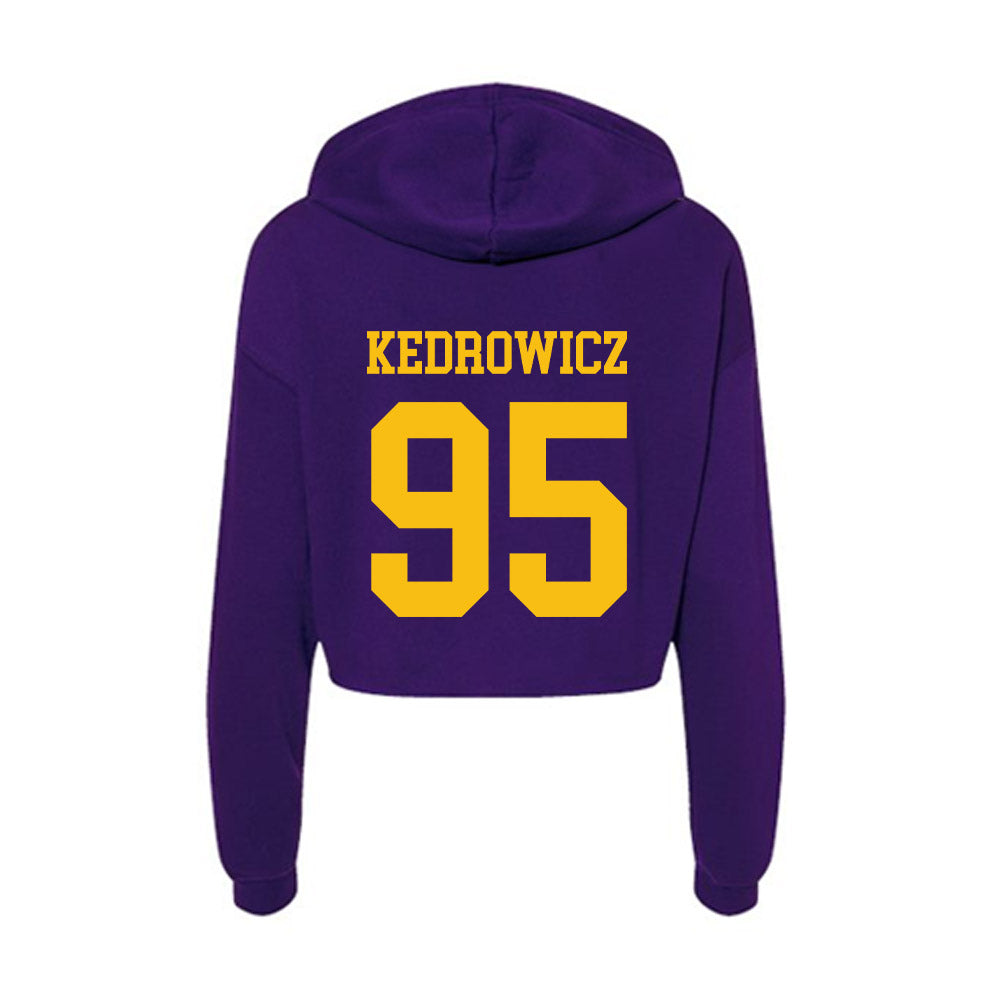 Minn. St. - NCAA Football : Robby Kedrowicz - Women's Crop Fleece Hooded Sweatshirt-1