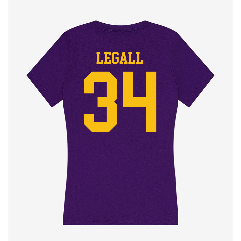 Minn. St. - NCAA Men's Ice Hockey : Raiden LeGall - Women's V-Neck T-Shirt-1