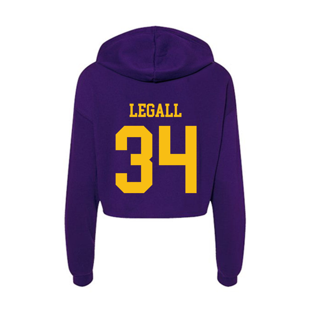 Minn. St. - NCAA Men's Ice Hockey : Raiden LeGall - Women's Crop Fleece Hoodie-1