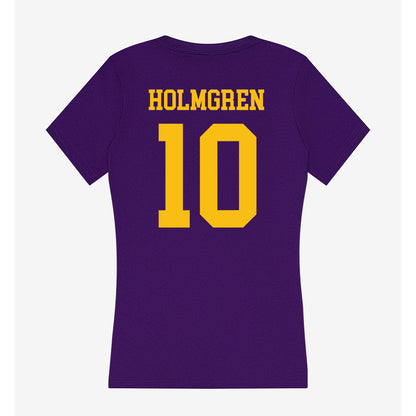 Minn. St. - NCAA Women's Basketball : Rhyan Holmgren - Women's V-Neck T-Shirt-1