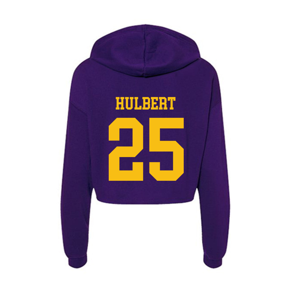 Minn. St. - NCAA Softball : Nyah Hulbert - Women's Crop Fleece Hoodie-1