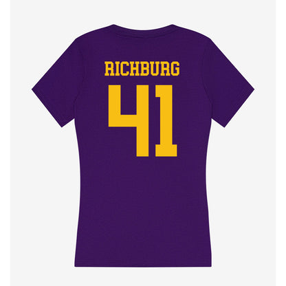 Minn. St. - NCAA Football : Jabrayan Richburg - Women's V-Neck T-Shirt-1