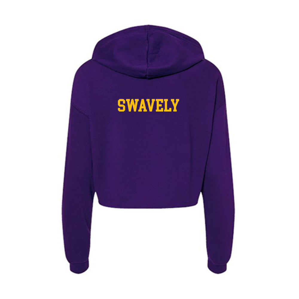 Minn. St. - NCAA Men's Golf : Sam Swavely - Women's Crop Fleece Hoodie-1