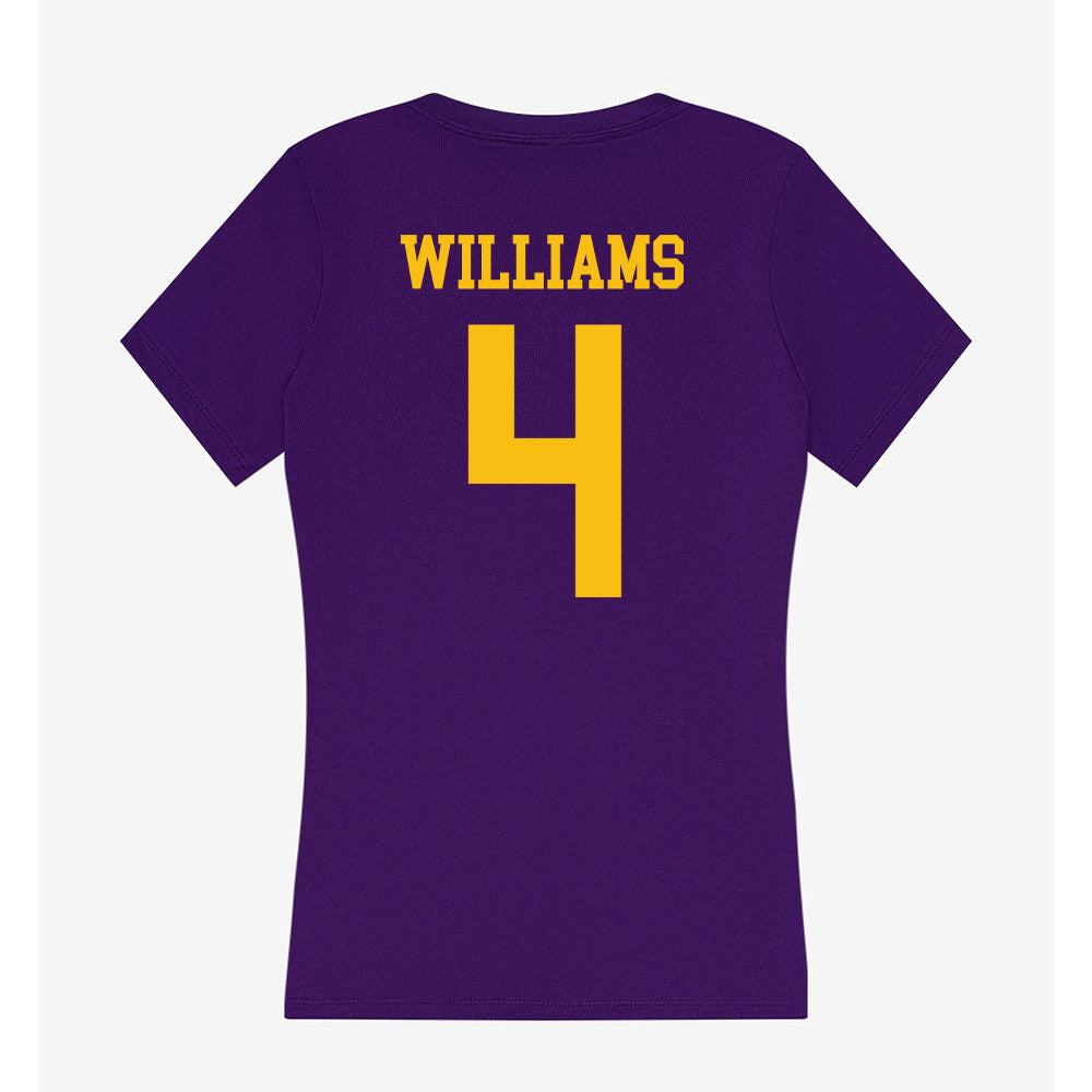 Minn. St. - NCAA Football : Amaun Williams - Women's V-Neck T-Shirt-1